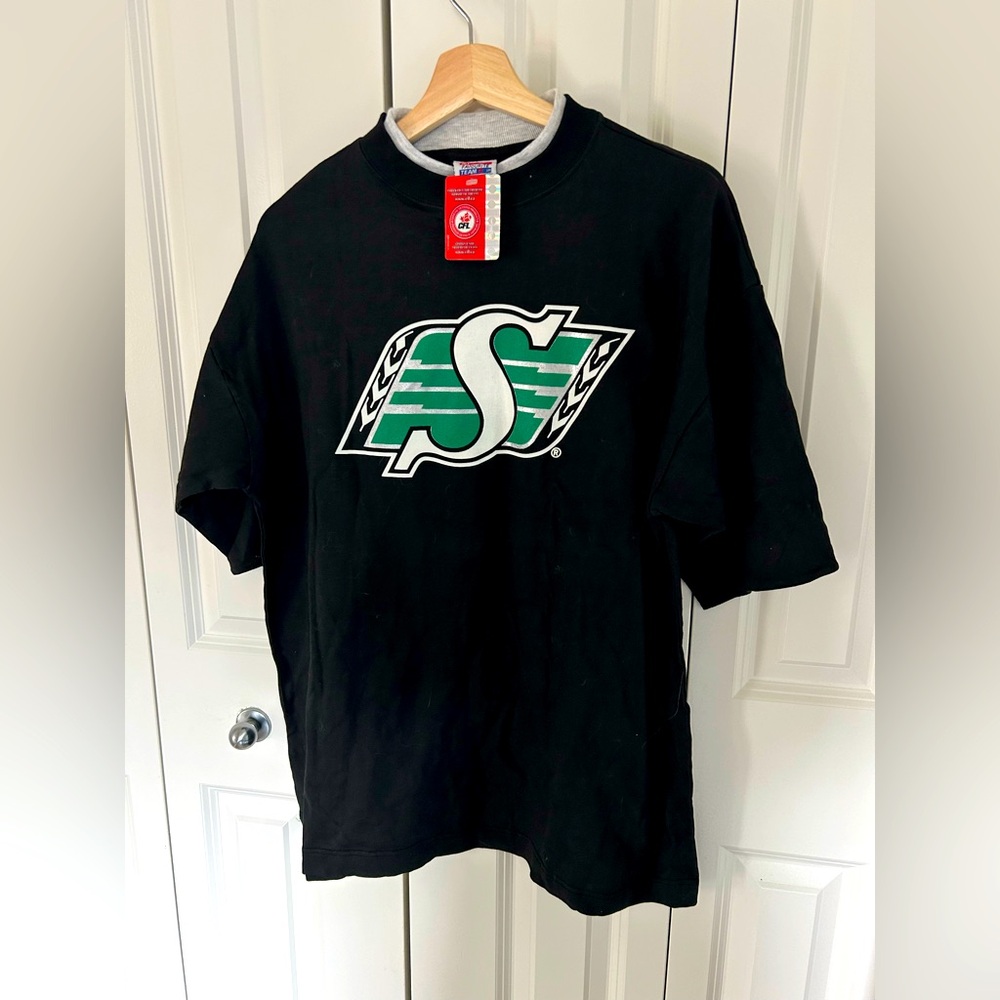2007 Saskatchewan roughriders grey‎ cup champions tee NWT